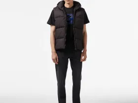 Мужской жилет Lacoste с капюшоном