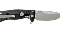 Нож складной LionSteel SR22A BS Mini, сталь Uddeholm Sleipner® Satin Finish, рукоять алюминий (Solid®), чёрный