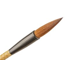 Кисть для каллиграфии из синтетики круглая Pinax