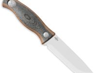 Туристический нож Kizer Polaris, сталь AEB-L, рукоять микарта/G10, скандинавские спуски