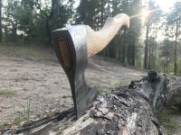 Топор модель №10, сталь ХВГ, Мастерская Ваулина