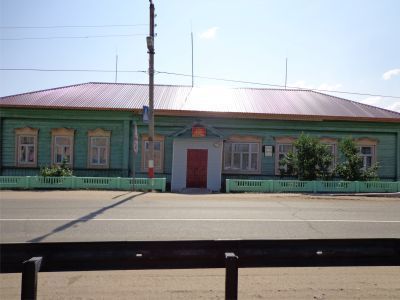 Здание, где жила и работала в 1947-1948 гг. писательница Г.Е. Николаева