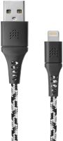 Кабель Rocket Contact USB / Apple Lighting 1 м Чёрный/Белый