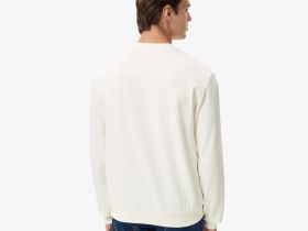 Мужская хлопковая футболка Lacoste с длинным рукавом