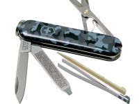 Нож перочинный Victorinox Classic SD Colors, Navy Camouflage, синий камуфляж, 7 функций, 58мм