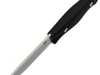 Нож Hot Knife Hoot, сталь D2, рукоять G10, черный
