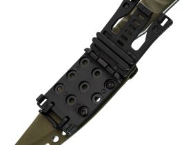 Туристический нож НОКС Майор Н, сталь AUS-8, рукоять G-10 хаки