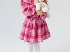 Юбка-шорты текстильные для девочек