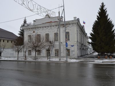 Здание, в котором в 1918 г. размещался военно-революционный штаб