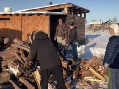 В Чурапчинском районе Якутии волонтёры оказали помощь семьям мобилизованных
