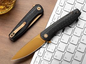 Складной нож Trivisa Hummingbird-CG, сталь 14C28N, рукоять G10/Carbon