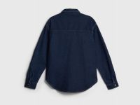 Джинсовая рубашка для девочек, Синий