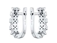 Серьги из белого золота с бриллиантами э4701сг08169500