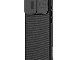 Чехол-накладка Nillkin CamShield Pro для iPhone 15 Pro Max пластиковый (черный)