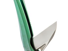 Складной нож TUOTOWN Magpie, сталь M390, рукоять Crystal Titanium Green
