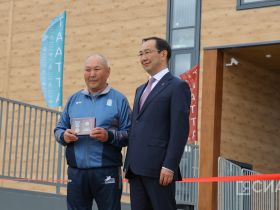 Крупнейший спортивный объект в сельской местности Якутии открыли в селе Ытык-Кюель