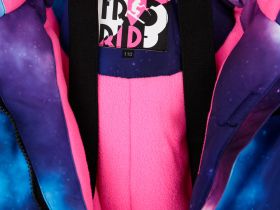 Зимний комбинезон из мембранной ткани для девочки