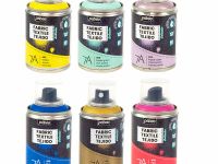 Краска для текстиля Pebeo "7А Spray" в аэрозоли, 100 мл, желтый