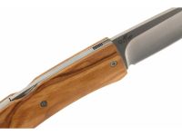 Складной нож LionSteel Opera, сталь D2, рукоять оливковое дерево