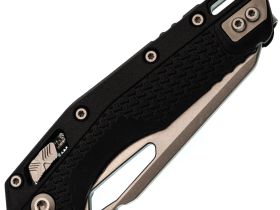 Складной нож Microtech MSI, сталь M390MK Tri-Grip Polymer, 210T-10PMBK