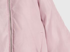 Утеплённая куртка для девочек, Розовый