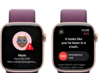 Смарт-часы Apple Watch Series 10 42mm Rose Gold Aluminum Case with Plum Sport Loop