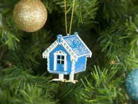 Игрушка деревянная "IDH Center" Избушка на курьих ножках 650-3