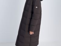 Пальто утепленное с утиным пухом