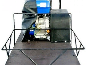 Мотобуксировщик PAXUS 550 МД. 9 л.с.