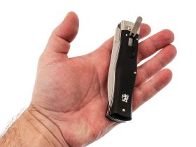 Автоматический многопредметный нож Mikov Predator, сталь 420, рукоять пластик