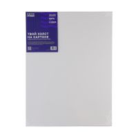 Холст на картоне Стихия 30х40 см 280 г, 100% хлопок, универсальный грунт