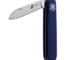 Нож перочинный Stinger 90 мм, 2 функции, синий