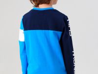 Фуфайка трикотажная для мальчиков (футболка с длинными рукавами)