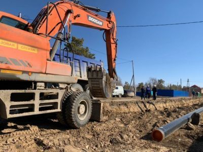 В Якутске строят газопровод низкого давления в районе СОТ «Птицевод» для устранения дефицита газа