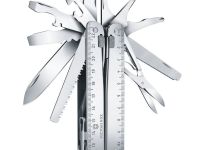 Мультитул Victorinox SwissTool, сталь X50CrMoV15, рукоять нержавеющая сталь, серый