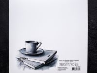 Папка с бумагой для графики и маркеров Малевичъ "Bristol" А3 15 л 180 г