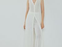 Широкие брюки, Белый