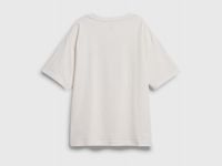 Футболка с вышивкой для мальчиков, Бежевый