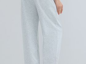 Джоггеры из мягкого трикотажа, Серый