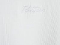 Футболка в рубчик для девочек, Белый