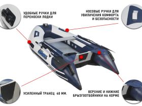Лодка ПВХ STORMLINE Airdeck Standard 380 (2024)