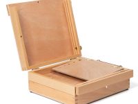 Этюдный ящик FE-1824 (для холстов на картоне) с креплением на фотоштатив, бук