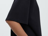 Оверсайз футболка из трикотажного интерлока