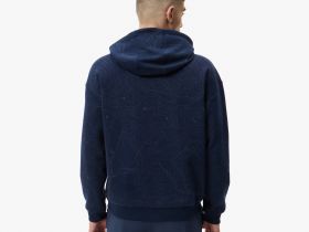 Мужской хлопковый свитшот Lacoste оверсайз