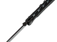 Складной нож Daggerr Dropet All Black DL, сталь 8Cr14MoV, рукоять термопластик FRN, черный