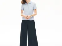 Женское поло Lacoste Slim Fit из эластичного хлопка