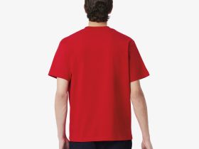 Мужская хлопковая футболка Lacoste с коротким рукавом