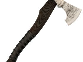 Кованый топор модель №11, сталь ХВГ, Мастерская Ваулина