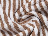 Полотенце махровое Узкая полоска/Striscia stretta, какао