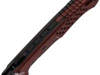 Складной нож НОКС Кугуар, сталь D2, рукоять титан/G10, красный